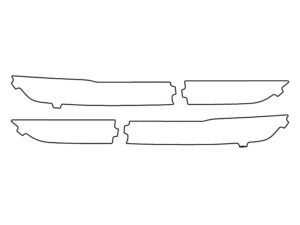 2022-2025 Jeep Grand Cherokee, Overland, Trailhawk, Reverse Light Cover Film