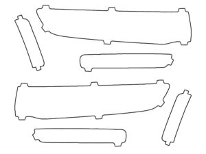 2022-2025 Jeep Grand Wagoneer, All, Headlight Cover Film