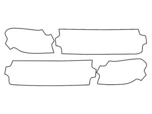 2018-2023 Jeep Wrangler JL/JLU, Rubicon, Turn Signal Lens Cover Film