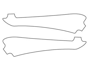 2022-2025 Kia Forte FE, LX, Side Marker Cover Film