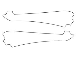 2022-2025 Kia Forte, GT-Line, Side Marker Cover Film