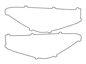 2018-2023 Kia Rio, All, Headlight Cover Film