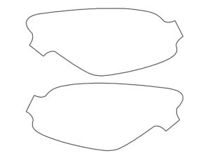 2021-2023 Kia Seltos, All, Rear Marker Cover Film