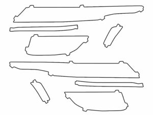 2021-2023 Kia Seltos, All, Headlight Cover Film