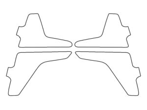 2024-2025 Kia Seltos, All, Rear Marker Cover Film