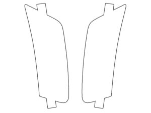 2024-2025 Kia Seltos, All, Side Marker Cover Film