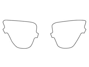 2016-2020 Kia Sorento, All, Fog Light Cover Film