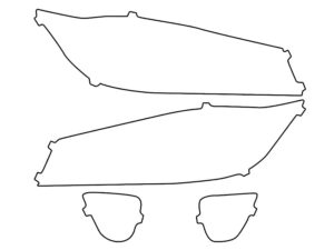 2016-2020 Kia Sorento, All, Headlight Cover Film