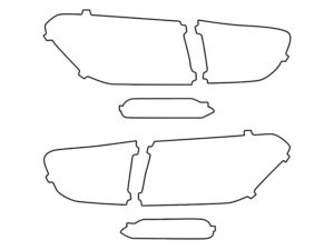2016-2020 Kia Sorento, All, Tail Light Cover Film