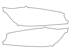 2019-2020 Kia Sorento, All, Headlight Cover Film