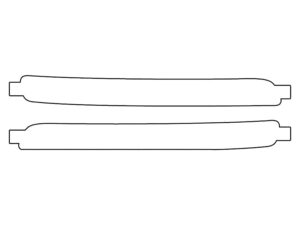 2020-2022 Kia Soul, GT-Line, Rear Marker Cover Film