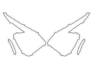 2023-2025 Kia Sportage, All, Headlight Cover Film