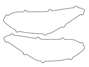 2020-2022 Kia Sportage, LX, S, EX, Headlight Cover Film