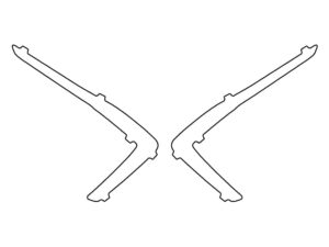 2023-2025 Kia Sportage, X-Line, X-Pro, Daytime Running Light Cover Film