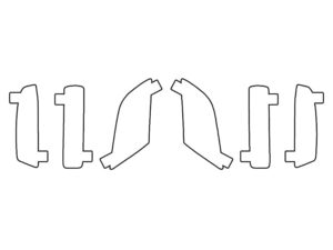 2023-2025 Kia Sportage, X-Line, X-Pro, Rear Marker Cover Film