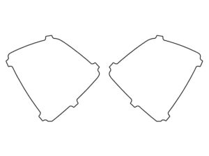 2023-2025 Kia Sportage, X-Line, X-Pro, Headlight Cover Film