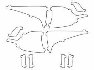 2023-2025 Kia Sportage, X-Line, X-Pro, Tail Light Cover Film