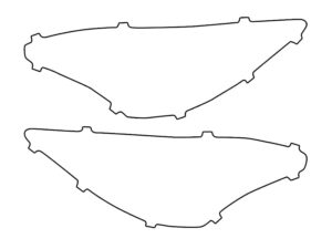 2022-2023 Kia Stinger, All, Headlight Cover Film