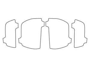 2023-2025 Kia Telluride, All, Rear Marker Cover Film