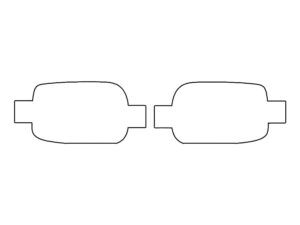 2020-2025 Land Rover Defender, All, Fog Light Cover Film