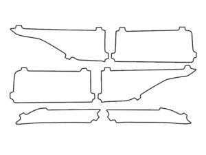 2017-2020 Land Rover Discovery, All, Tail Light Cover Film