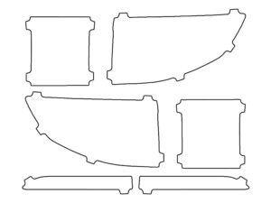 2020-2025 Land Rover Discovery, Sport, Tail Light Cover Film