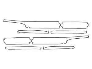 2018-2022 Land Rover Range Rover, Velar, Tail Light Cover Film