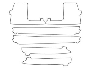 2019-2025 Lexus ES, All, Rear Marker Cover Film