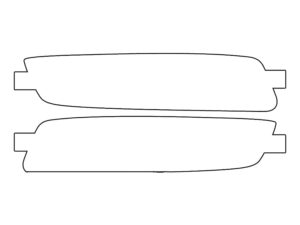 2016-2020 Lexus GS, All, Rear Marker Cover Film