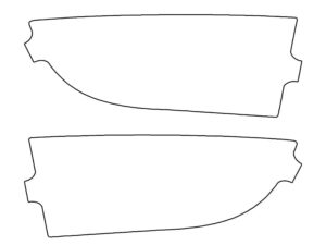 2024-2025 Lexus GX, All, Rear Marker Cover Film