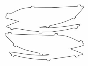 2018-2020 Lexus LS, All, Headlight Cover Film