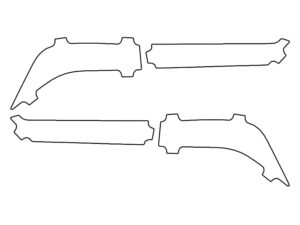 2021-2025 Lexus LS, All, Reverse Light Cover Film