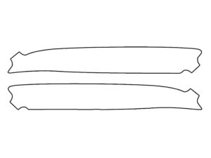 2022-2025 Lexus LX, All, Rear Marker Cover Film