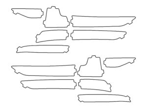 2022-2025 Lexus LX, All, Tail Light Cover Film