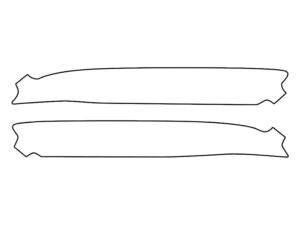 2022-2025 Lexus LX, F-Sport, Rear Marker Cover Film