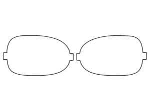 2015-2021 Lexus NX, All, Fog Light Cover Film F-Sport