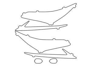 2015-2021 Lexus NX, All, Headlight Cover Film F-Sport