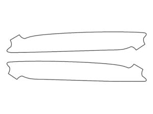 2022-2025 Lexus NX, F-Sport, Rear Marker Cover Film