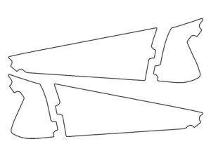 2020-2022 Lexus RX, All, Reverse Light Cover Film