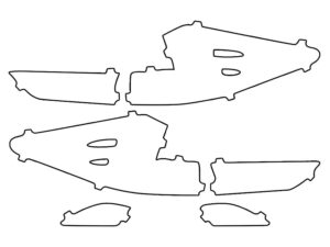 2020-2022 Lexus RX, All, Tail Light Cover Film