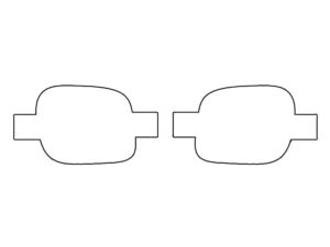 2023-2025 Lexus RX, All, Fog Light Cover Film