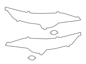 2023-2025 Lexus RX, All, Headlight Cover Film