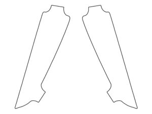 2020-2022 Lexus RXL, All, Rear Marker Cover Film