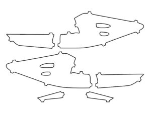 2020-2022 Lexus RXL, All, Tail Light Cover Film