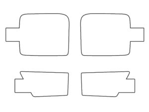 2024-2025 Lexus TX, All, Fog Light Cover Film