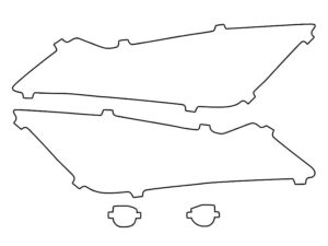 2019-2025 Lexus UX, All, Headlight Cover Film