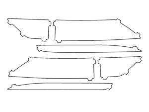 2020-2024 Lincoln Aviator, All, Tail Light Cover Film