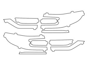 2017-2020 Lincoln Continental, All, Tail Light Cover Film