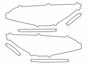 2020-2025 Lincoln Corsair, All, Headlight Cover Film