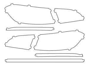 2019-2020 Lincoln Nautilus, All, Tail Light Cover Film